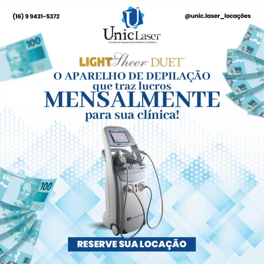 LightSheer Duet - O aparelho de depilação que traz lucros mensalmente para sua clínica